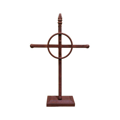 Rustic Table Cross Sculpture Wilco Home Rustic Table Cross Sculpture Wilco Home