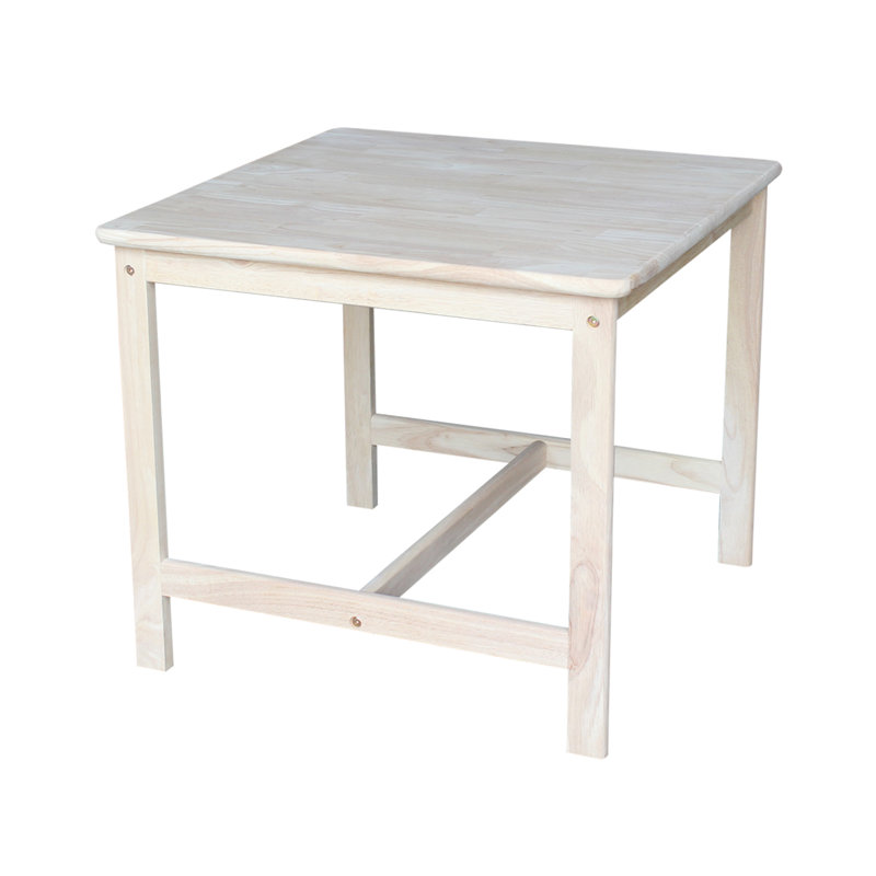 Unfinished Wood Kids' 3 Piece Table and Chair Set & Reviews AllModern