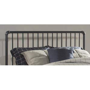 Jessie Slat Metal Headboard by Trent Austin Design