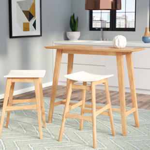 Modern Bar Pub Tables Allmodern Fletcher 3 Piece Pub Table Set
