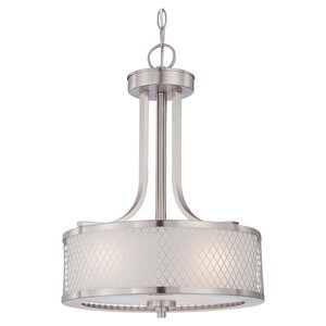 Lofton 3-Light Drum Pendant