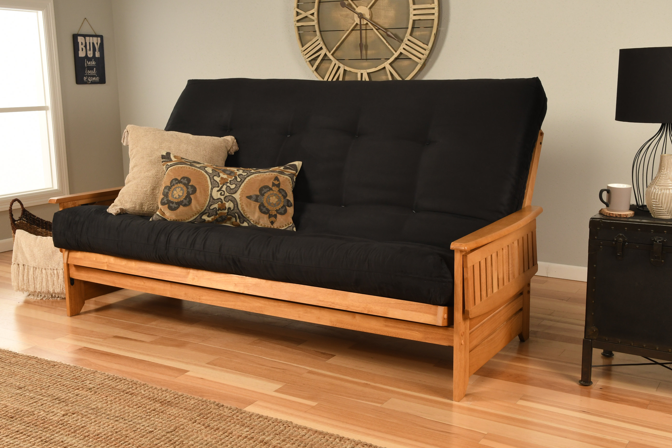 Red Barrel Studio Lebanon Queen 86 Futon And Mattress Reviews Red Barrel Studio Lebanon Queen 86