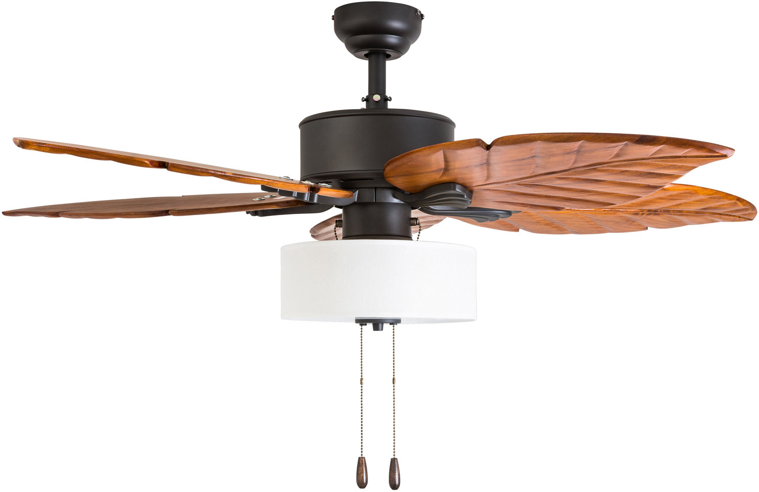 52 Everetts 5 Blade Ceiling Fan Light Kit Included