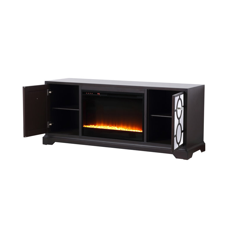 Mercer41 Mcmillian Solid Wood Tv Stand For Tvs Up To 70 With