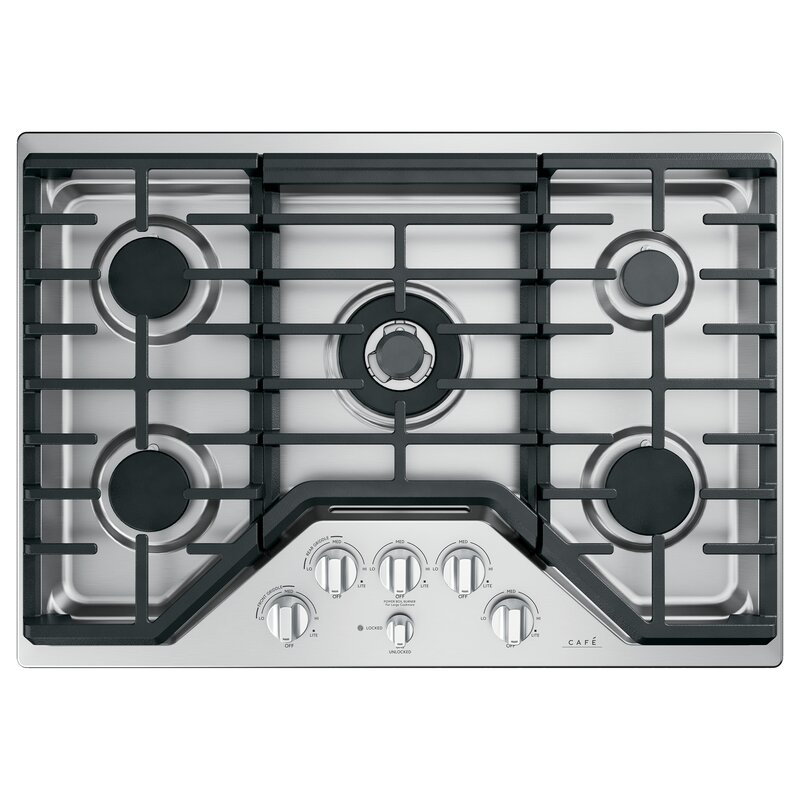 Cafe 30 Built In Gas Cooktop With 5 Burners Reviews Wayfair