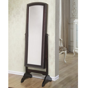 Abby Jewelry Armoire with Mirror by Be..