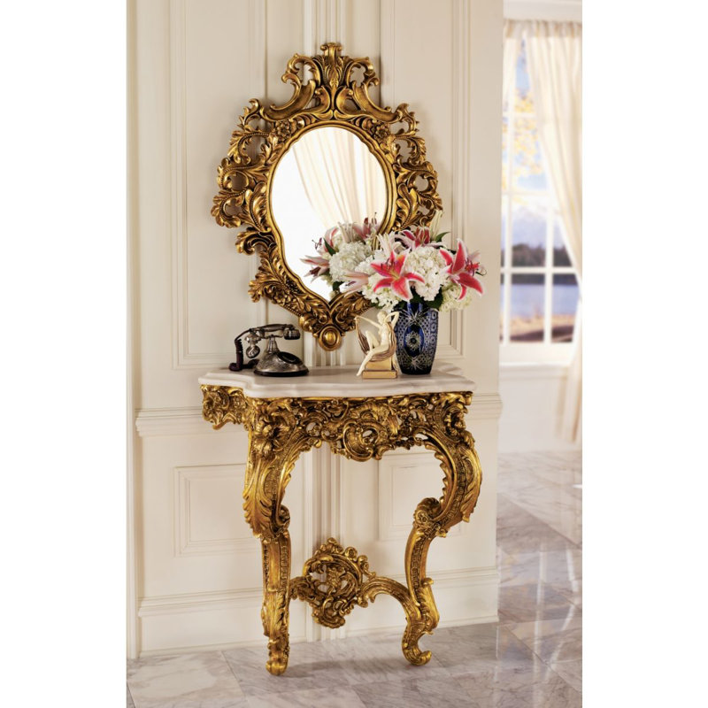 Wall Console Table design toscano madame antoinette wall console table and salon Wall Console Table design toscano madame antoinette wall console table and salon