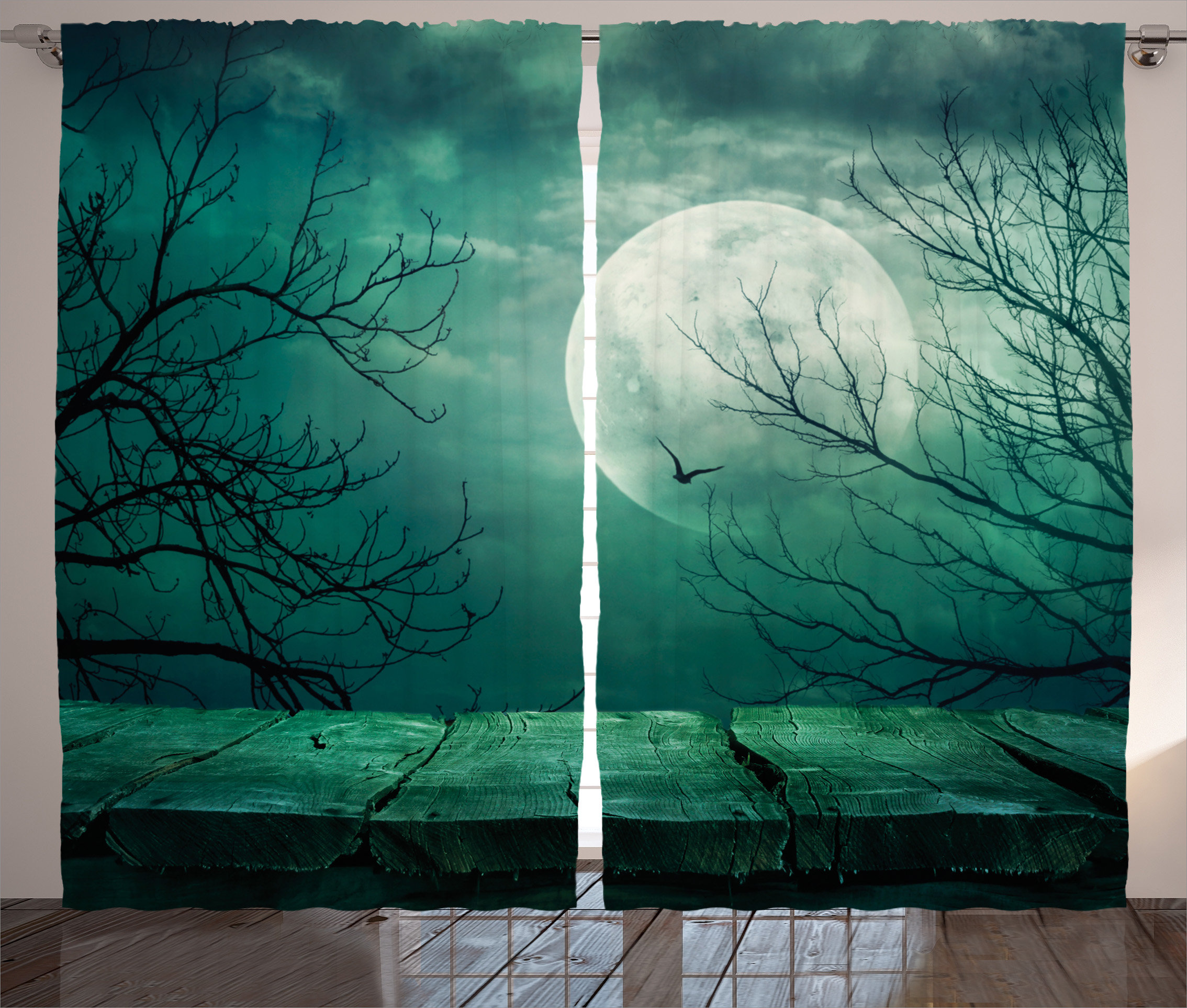 The Holiday Aisle Halloween Decorations Scary Dark Night Scene