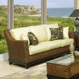 Indoor Sunbrella Fabric Sofa | Wayfair Indoor Sunbrella Fabric Sofa | Wayfair