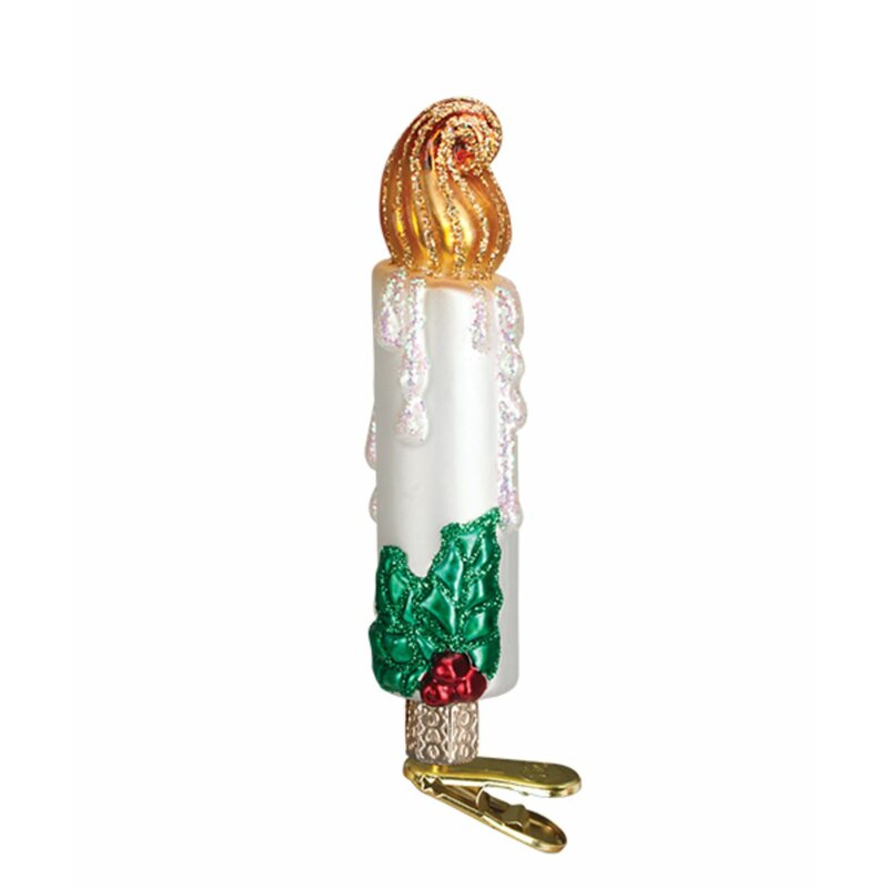 Download Old World Christmas Candle Clip Ornament | Wayfair