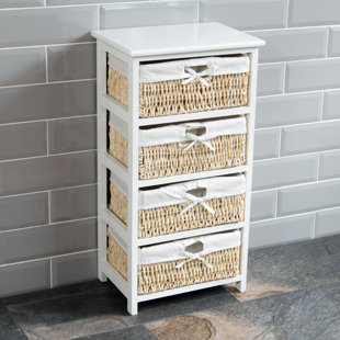 Narrow Under 50 Cm Tallboy White Chest Of Drawers You Ll Love