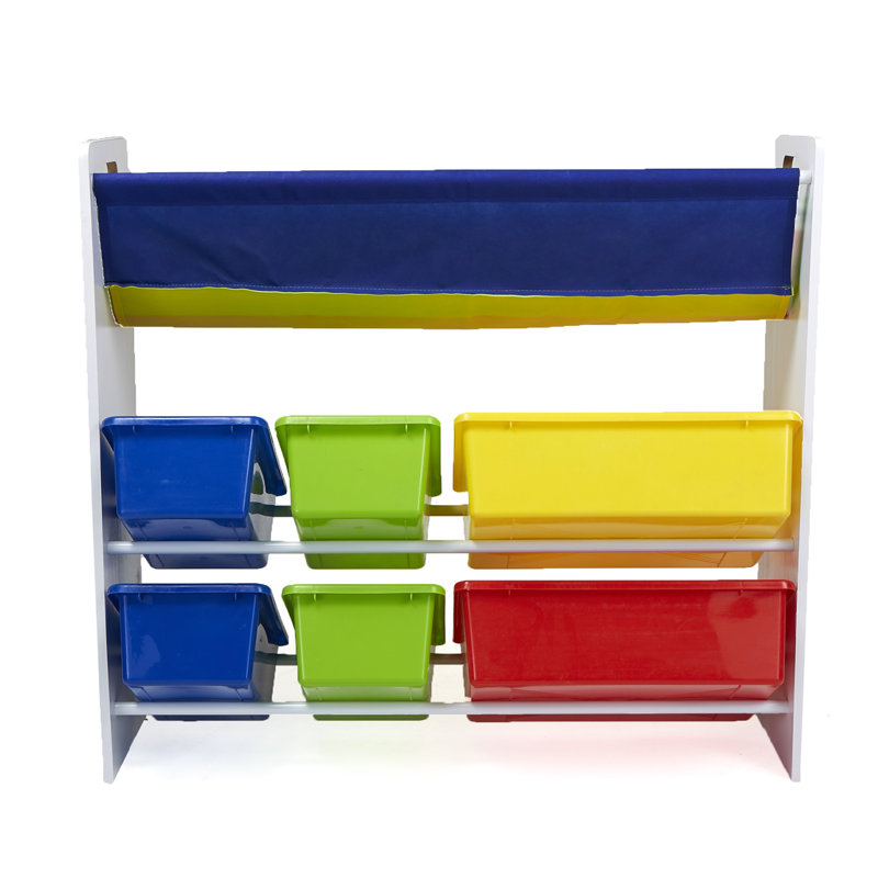 Mind Reader Sling Book Shelf And Toy Organizer Wayfair Sling Book Shelf And Toy Organizer