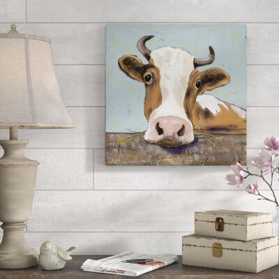 Betsy Cow Canvas Art | Wayfair