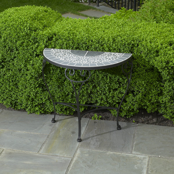 Alfresco Home Vulcano Mosaic Outdoor Console Table & Reviews Wayfair