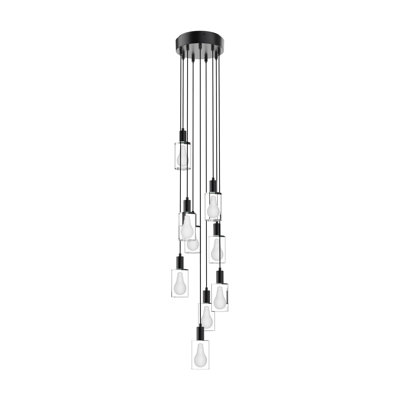 Seraph 9-Light Cluster Pendant Blackjack Lighting