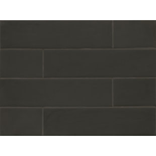 Black Matte Finish Tile Wayfair Remy Gl Matte Field Tile In Black