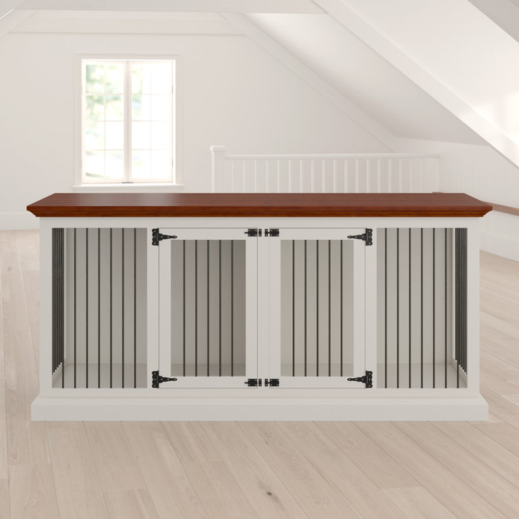 double wide pet crate