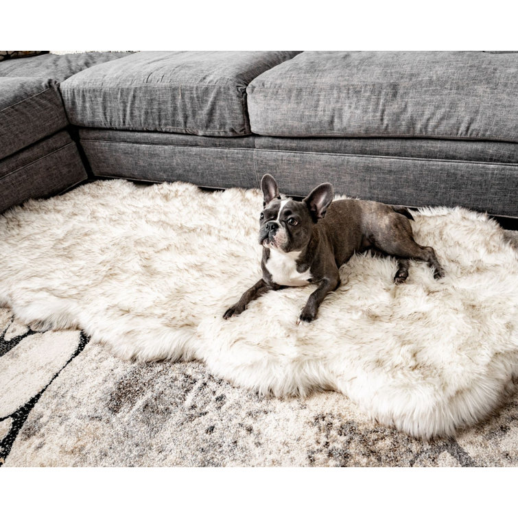 memory foam dog bed rug