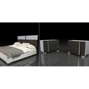 Cobbey Platform 3 Piece Bedroom Set by Wade Logan