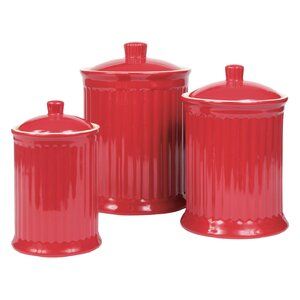 Newmont 3 Piece Kitchen Canister Set