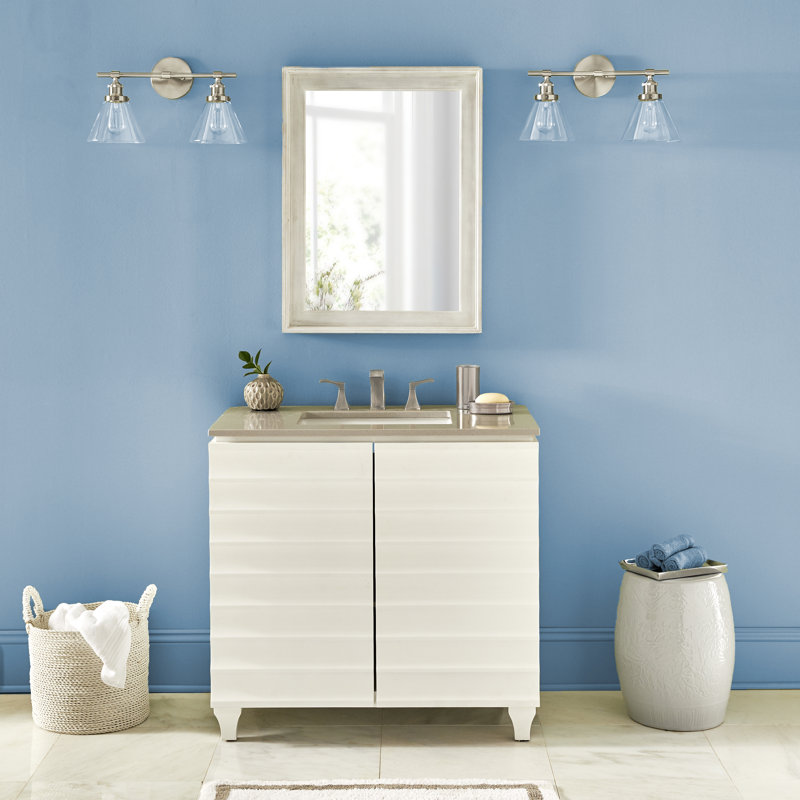 Beachcrest Home Ragnar 2 Light Vanity Reviews Wayfair Beachcrest Home Ragnar 2 Light Vanity