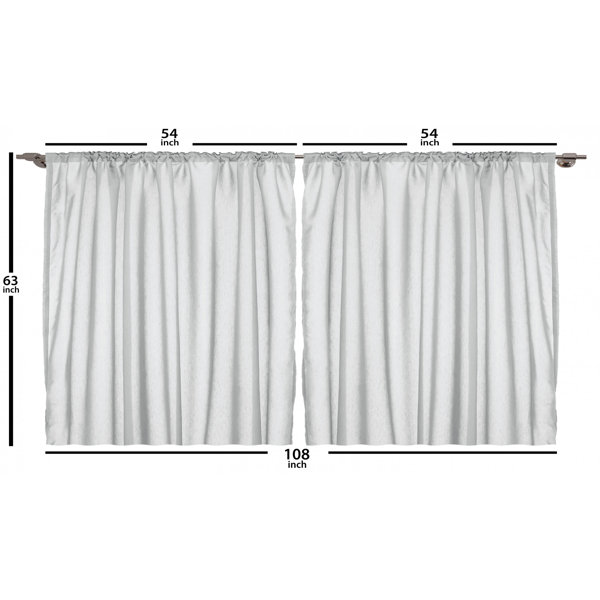 Art Curtains Romantic Sunrise by Sea Window Drapes 2 Panel Set 108x84 Inches