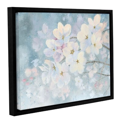 'Splendid Bloom' Framed Print on Canvas Gracie Oaks Size: 14