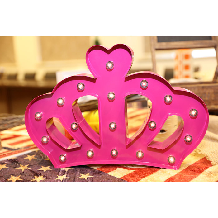 The Holiday Aisle Crown Sign Wall Decor Wayfair