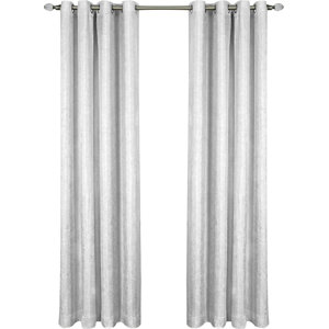 Taylor Solid Semi-Sheer Blackout Thermal Grommet Single Curtain Panel