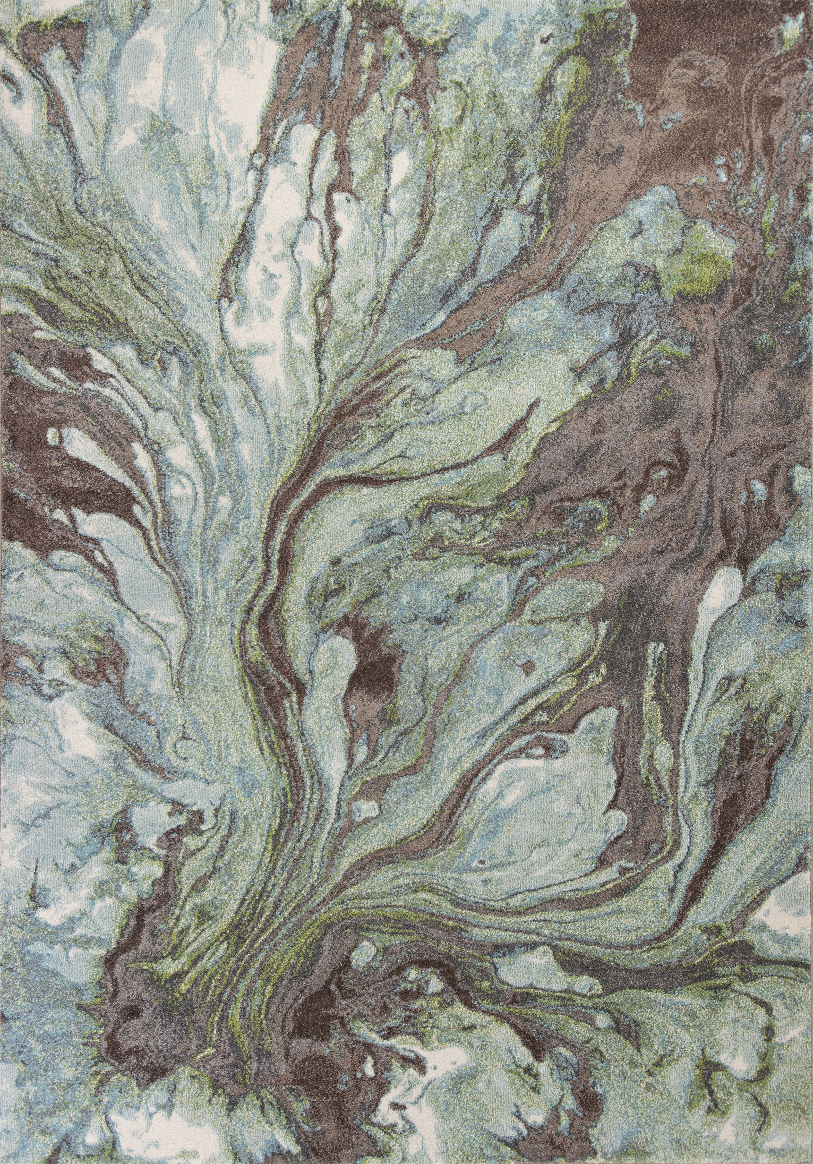 Kaia Abstract Brown Green White Area Rug Reviews Joss Main Kaia Abstract Brown Green White Area