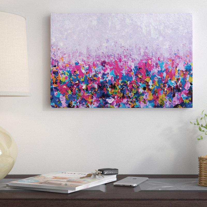 East Urban Home Nature S Living Room Ii Painting Print On Wrapped