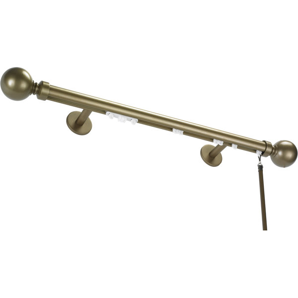 One Way Draw Traverse Rod Wayfair