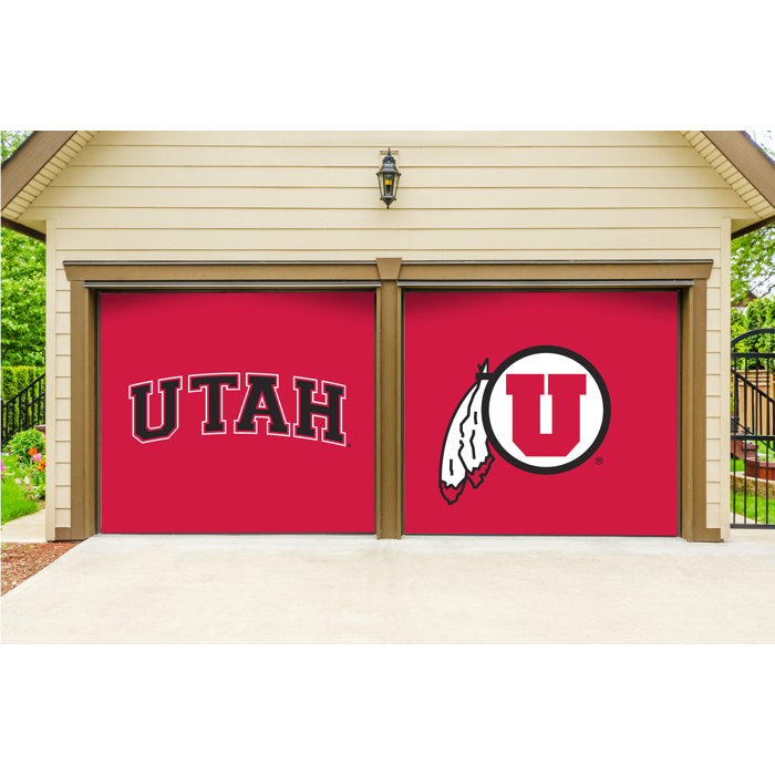 Victory Corps 2 Piece Ncaa Garage Door Mural Set Wayfair Ca
