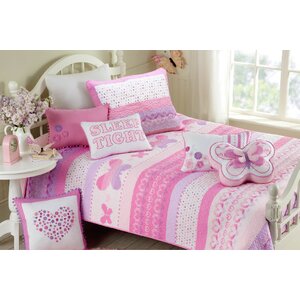 Butterfly Fairisle Quilt Set