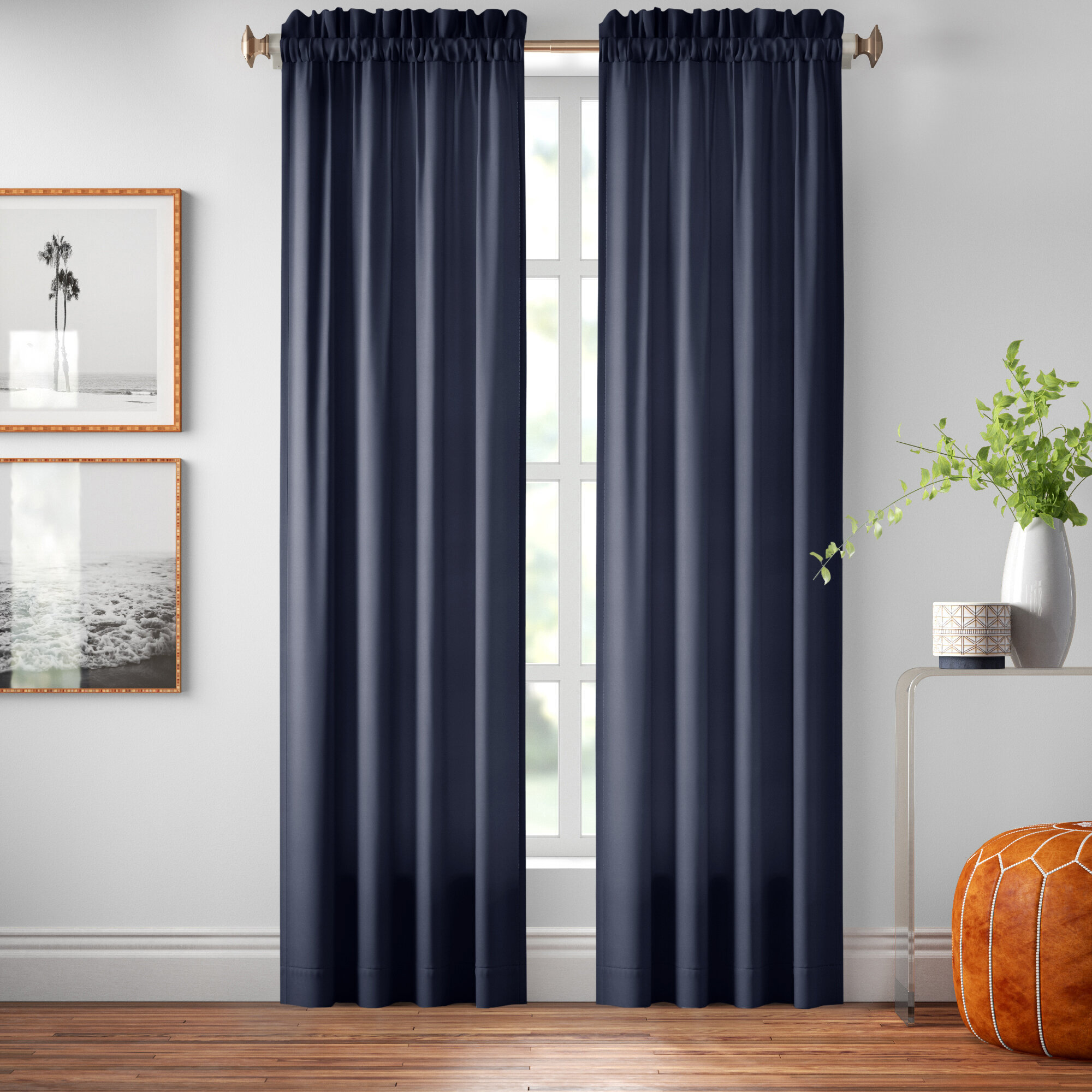 Wayfair Blue Navy Curtains Drapes Youll Love In 2021