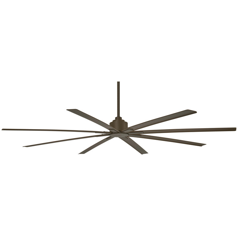 Minka Aire 84 Xtreme 8 Blade Outdoor Ceiling Fan With Remote