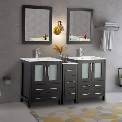 Find the Perfect 56" - 60" Double Vanities | Wayfair