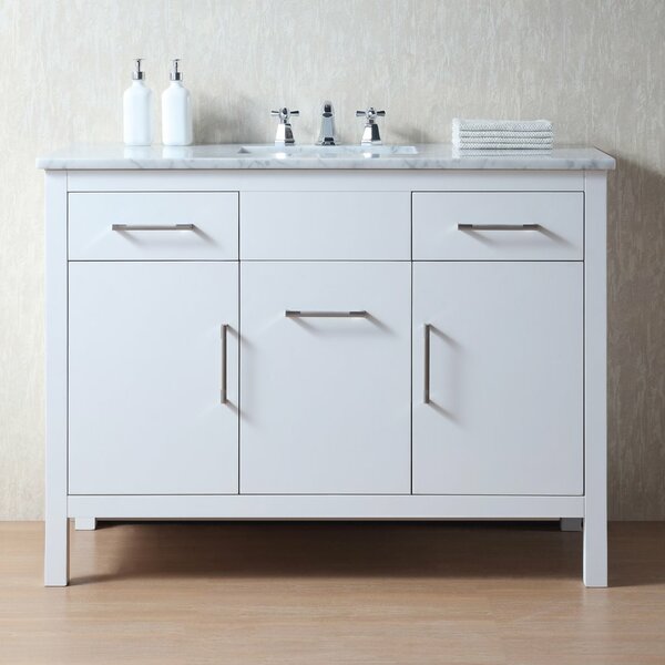 Ebern Designs Jolynn 48" Single Bathroom Vanity Set | Wayfair