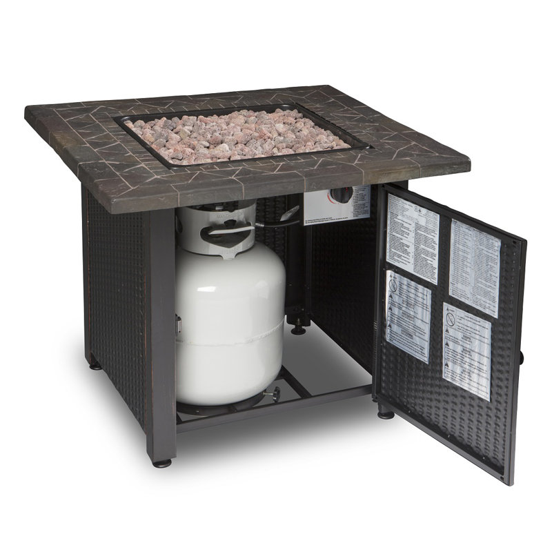 Outdoor Propane Fire Pit Table