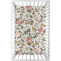 Floral Flower Crib Sheets You Ll Love In 2021 Wayfair