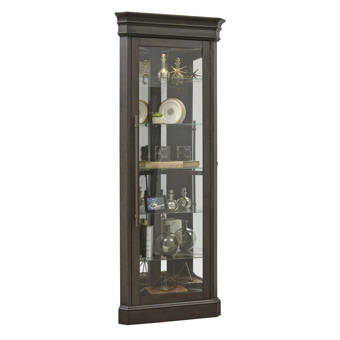 Union Rustic Royal Wooden Curio Cabinet Wayfair