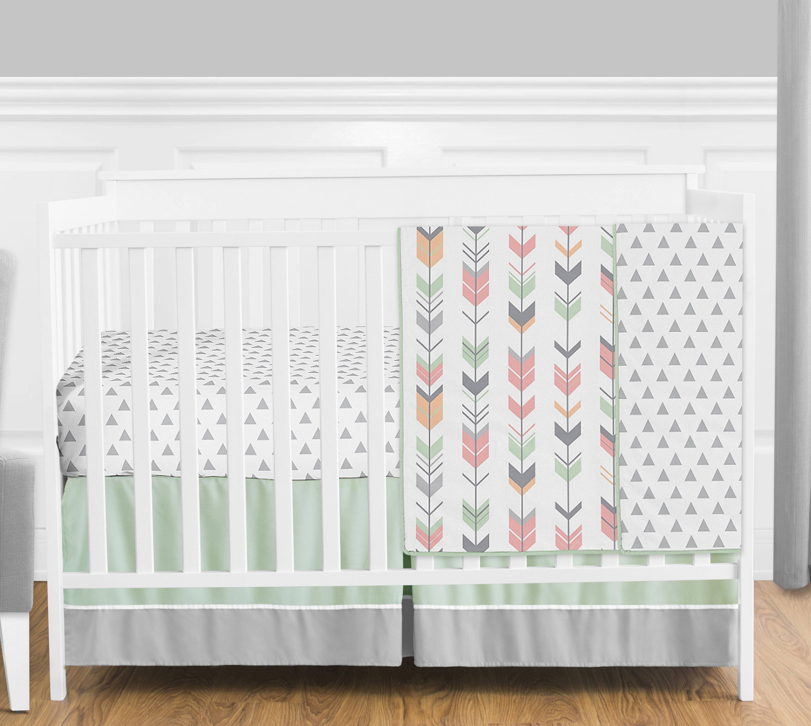 arrow nursery bedding