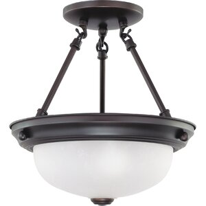 Trammell 2-Light Semi Flush Mount