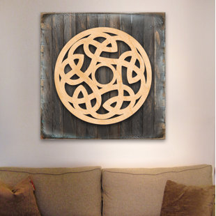 Irish Celtic Wall Decor Wayfair Celtic Spiral Wood Box Sign Wall Decor
