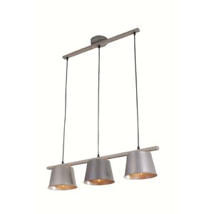 Tuggle  3-Light Kitchen Island Pendant