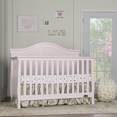 Kaylin 5 In 1 Convertible Crib Dream On Me Color Blush Pink