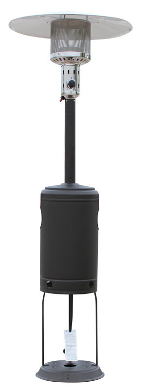 Homcomfort Mocha Standing Patio Heater Reviews Wayfair Mocha Standing Patio Heater
