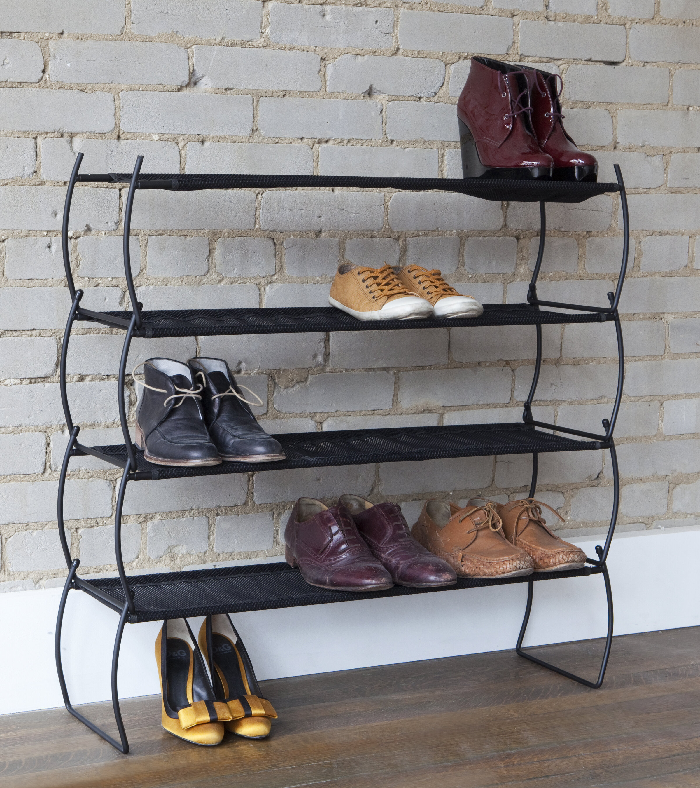 Umbra Imelda 10 Pair Stackable Shoe Rack Reviews Wayfair Co Uk