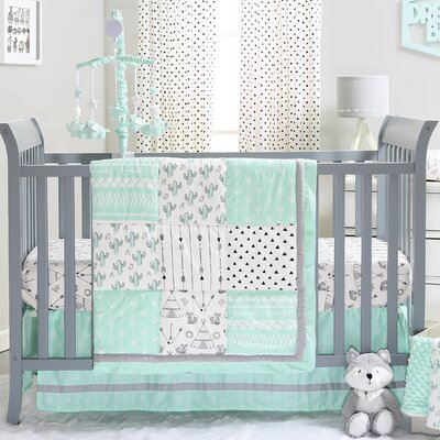 Dominy 6 Piece Crib Bedding Set Harriet Bee