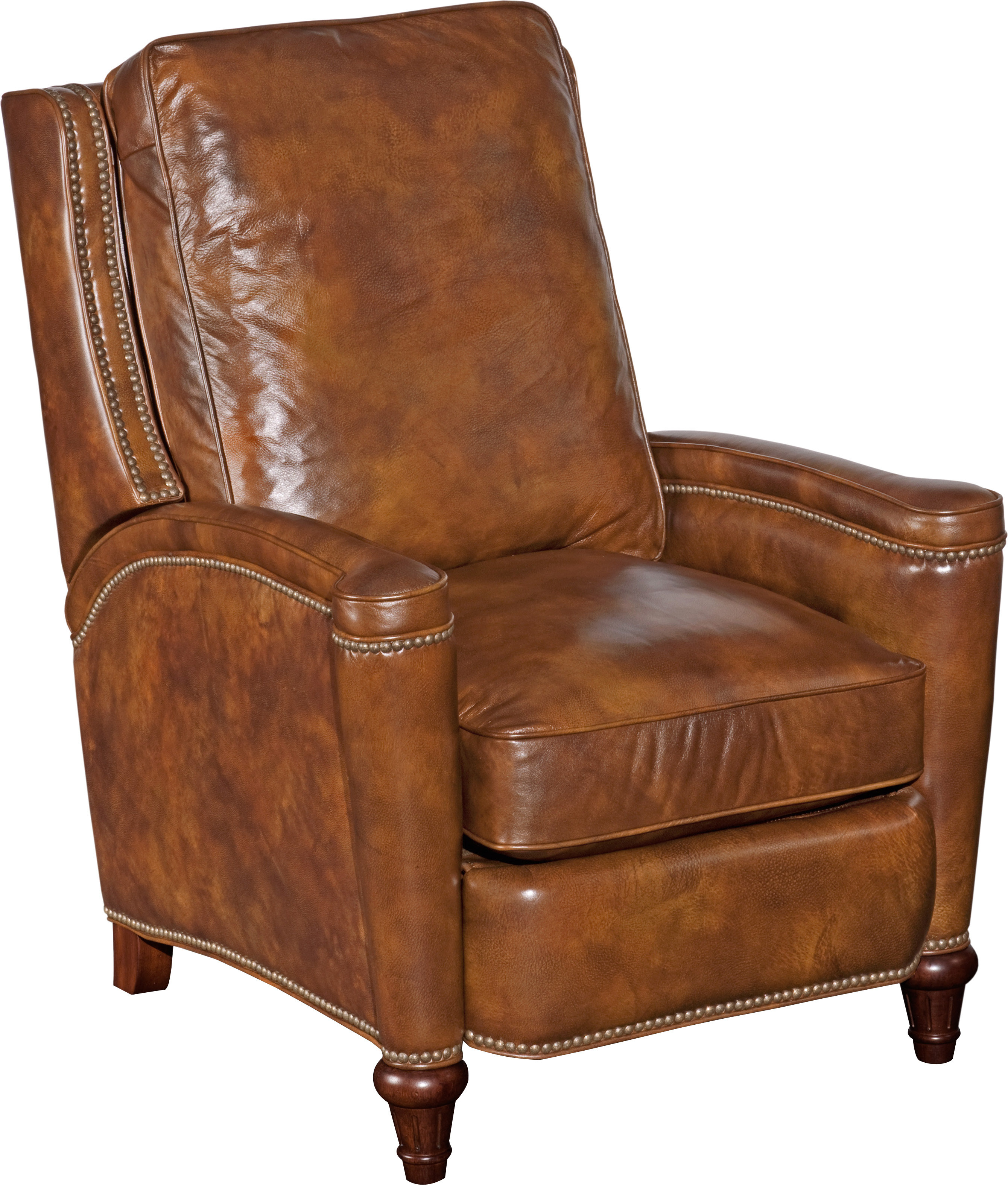 bipasha genuine leather manual recliner